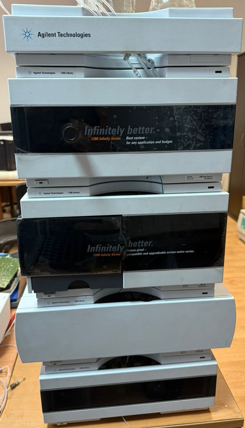 Жидкостный хроматограф Agilent HPLC 1260 Infinity детектор VWD В НАЛИЧИИ В РФ!!!